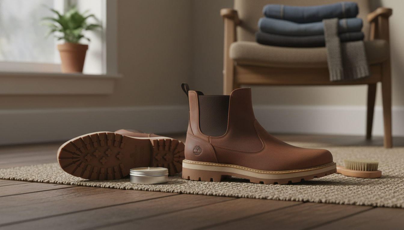 Timberland Men’s Brown Leather Boots: Fit, Care & Traction