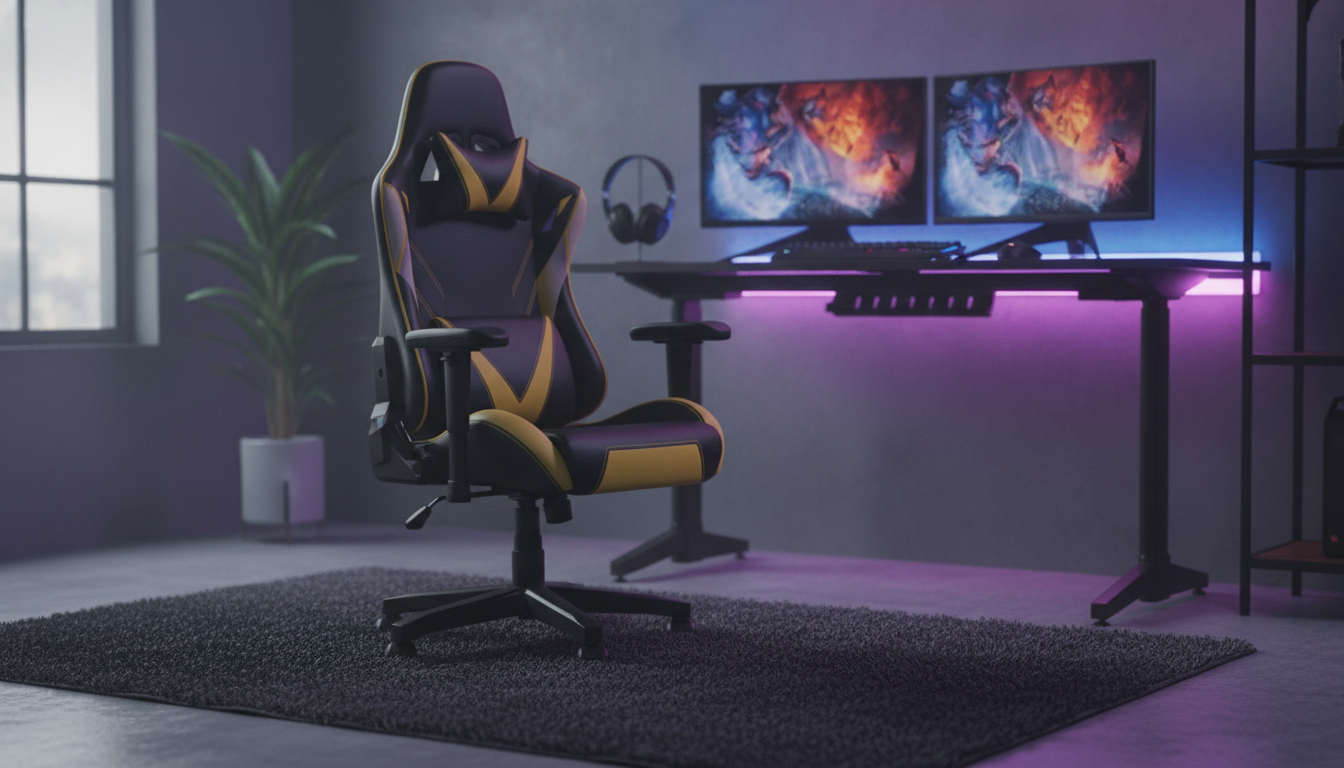 Adjustable Armrest Gaming Chair: Lumbar Support Guide