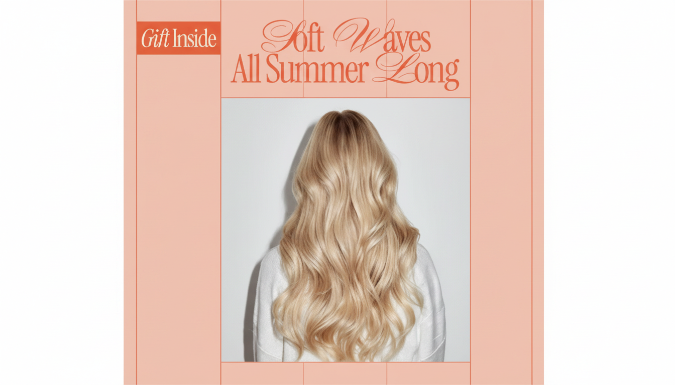 Heatless Beach Waves: Soft Summer Texture at Home