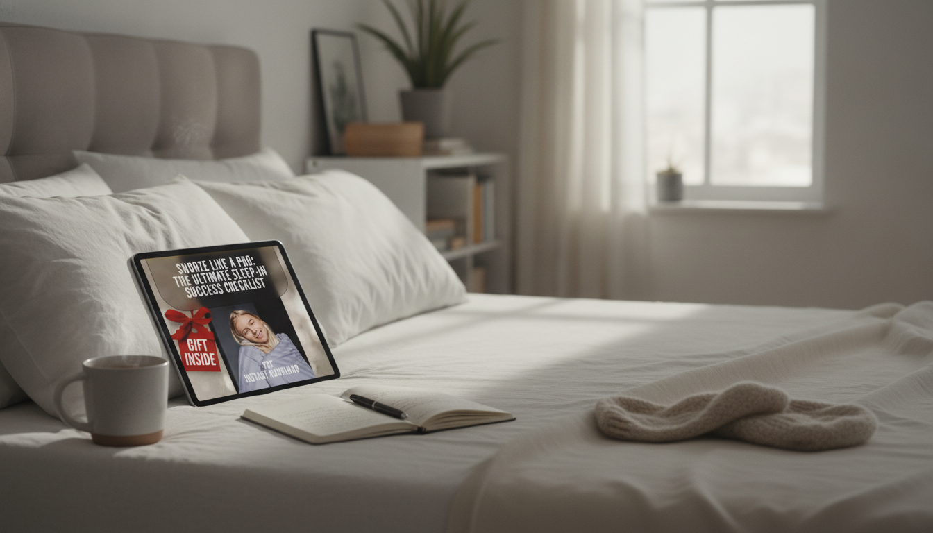 Sleep In Better: A Night-Before Checklist That Works