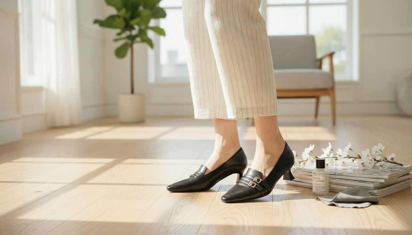 Square-Toe Oxford Heels: Spring Styling & Care Guide