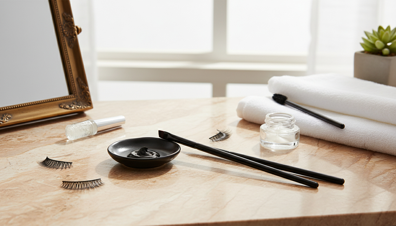 Ultra-Thin Eyeliner Blade + Brow Brush Duo: Precise Lines
