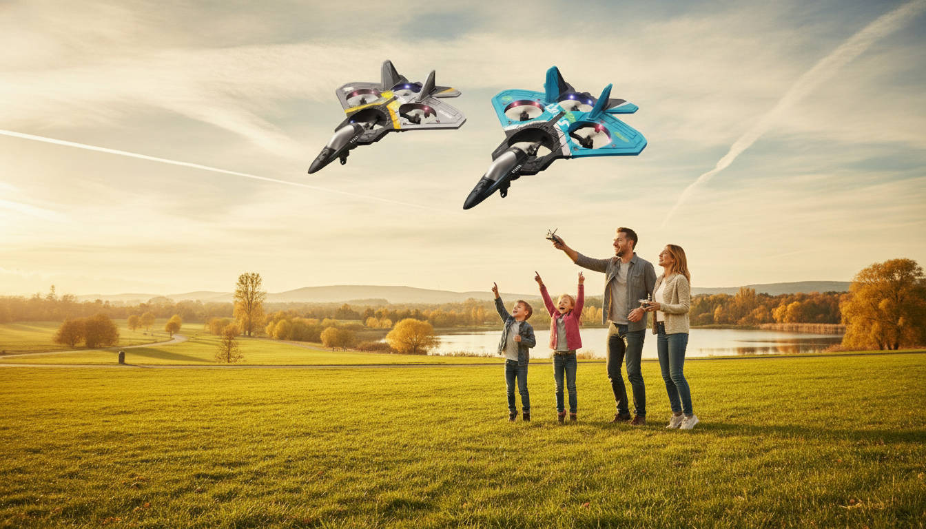6-Channel RC Fighter Plane Guide: 2.4G EPP Glider