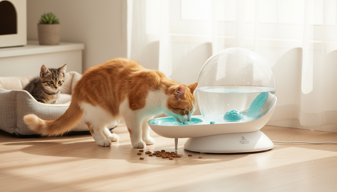 Automatic Pet Water Fountain: 2.8L Guide for Cats & Dogs
