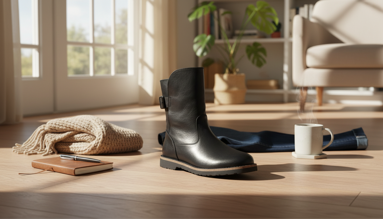 Birkenstock Women’s Black Leather Boots: Fit & Care