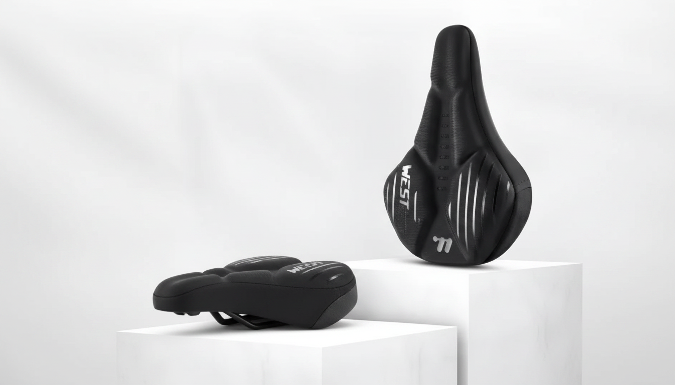 Cooler Rides: Breathable Bike Saddle Cushion Cover