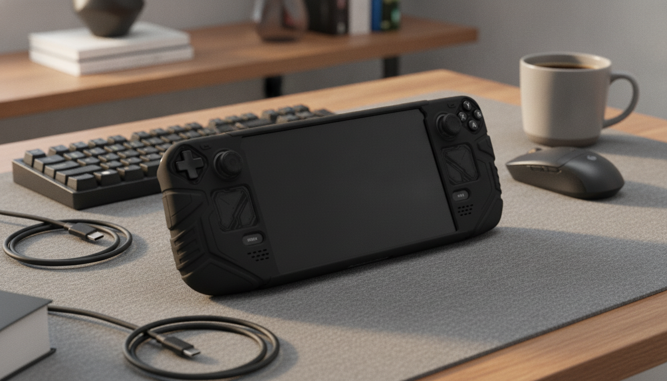 Mecha Silicone Case for Steam Deck OLED/LCD: Grip & Armor