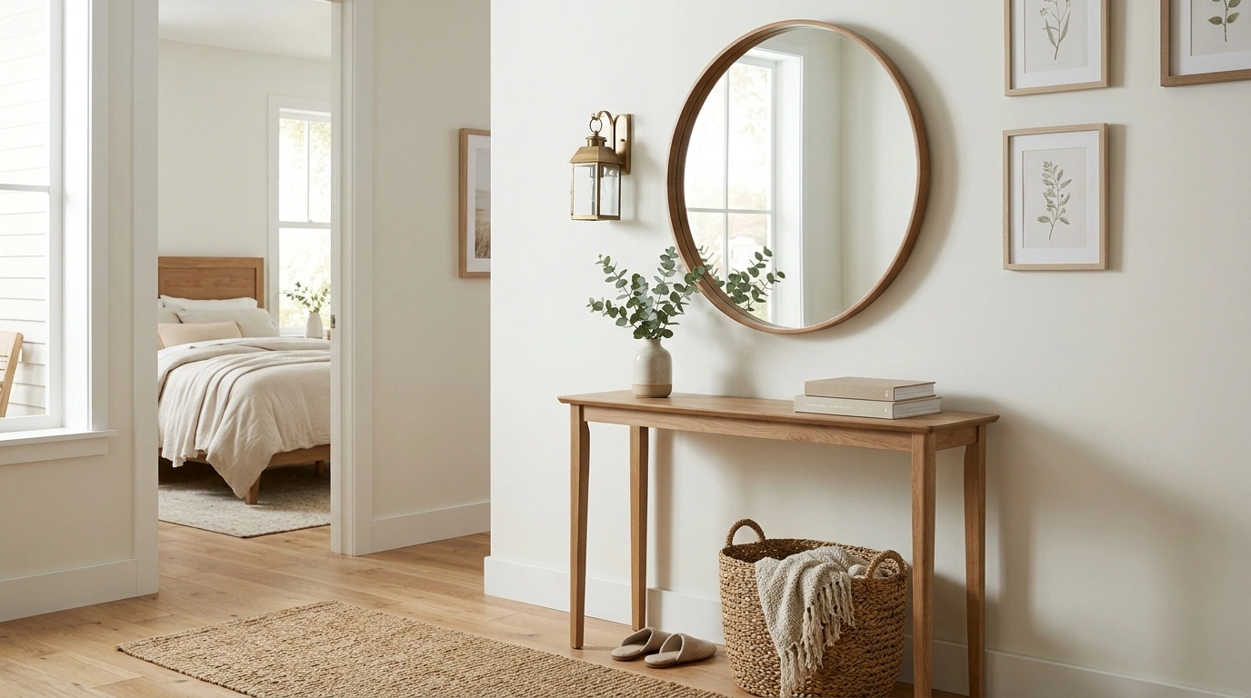 One Wall Mirror That Works in Porch, Bath, Living & Bed