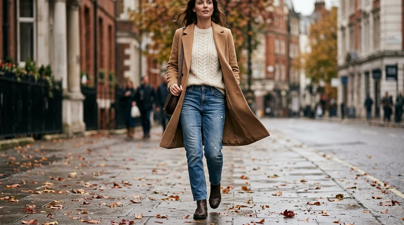 Levi’s Worn-Out Effect Blue Jeans for Fall/Winter