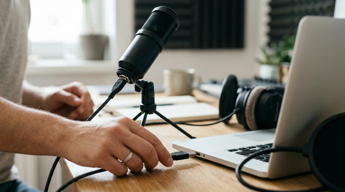 Set Up Your USB Condenser Mic for Clear Recording