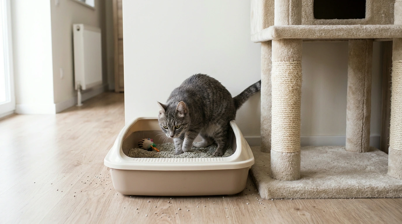 Litter Box Beside a Cat Tree: What Cat Owners Should Know