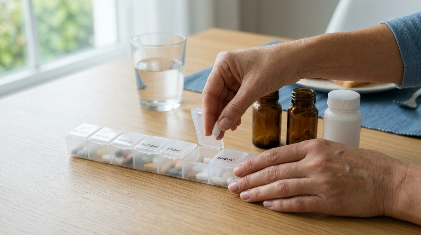 Compact Day Pill Organizer: Weekly Setup Tips