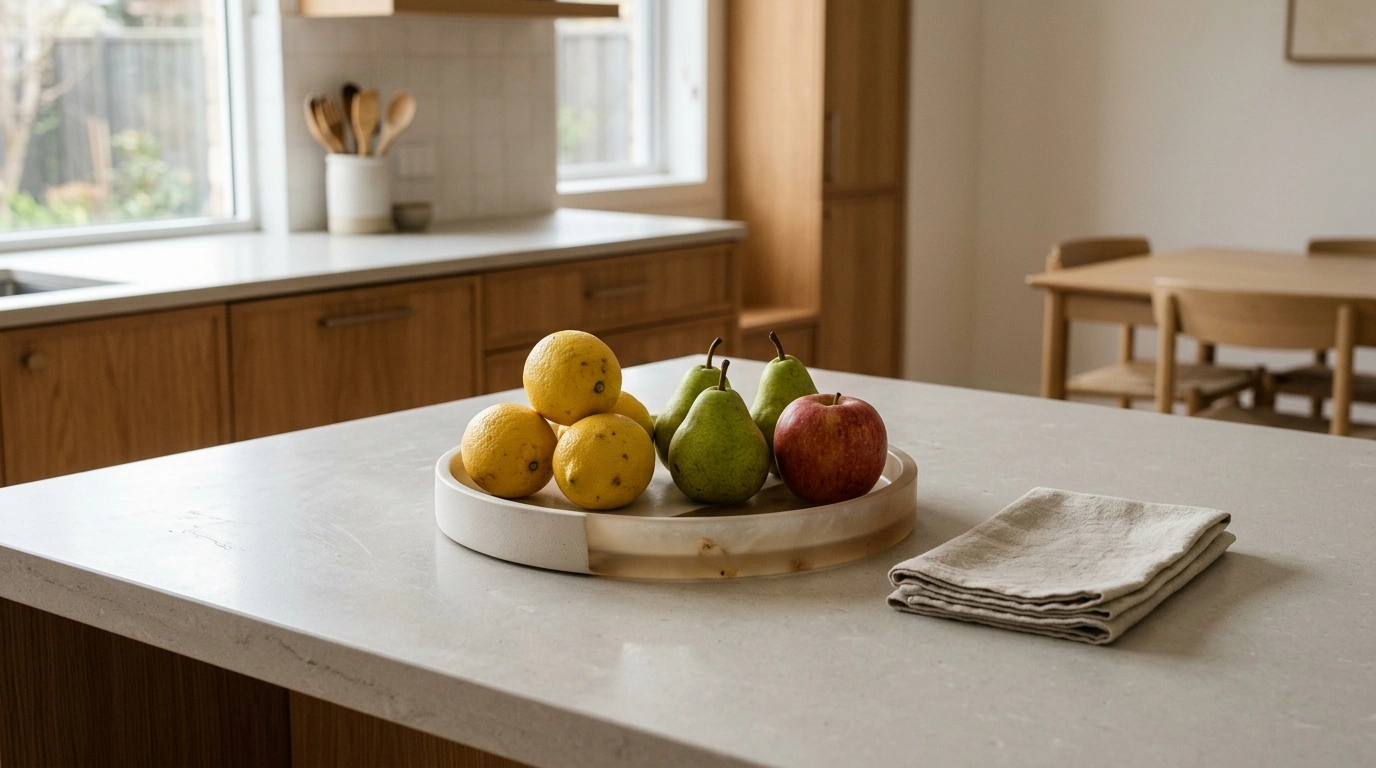 Resin & Ceramic Fruit Tray Styling for Modern Homes