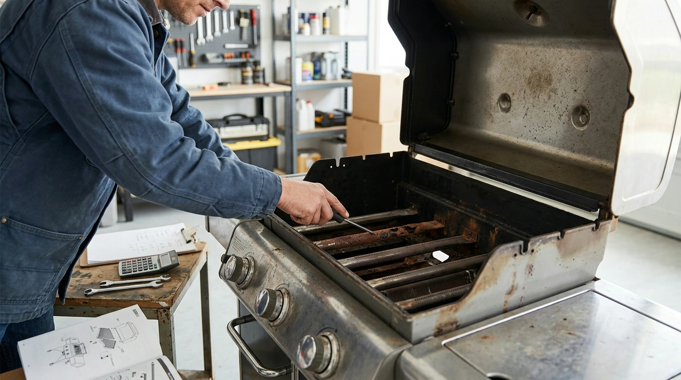 Fix or Replace a Gas Grill? A Simple Cost Check