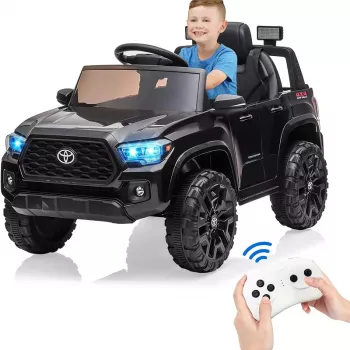 12V Ride-On Truck Guide: Remote, LEDs, Suspension