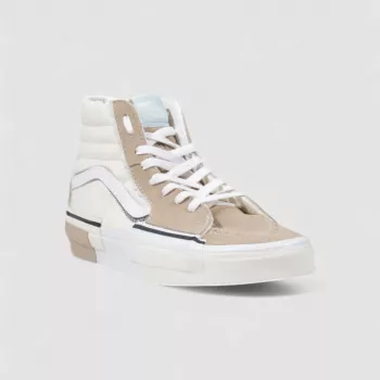 Vans Men's Leather Shoes: Beige Styling Guide