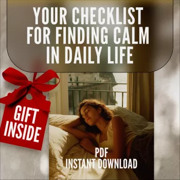 Calm-First Daily Checklist: 2-Minute Resets to Sleep Better