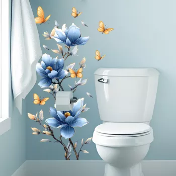 Floral Butterfly Wall Decal: Placement & Styling Tips