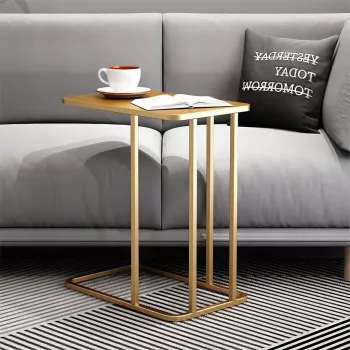 Style a Luxe Marble-Top Iron Side Table Like a Pro